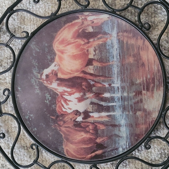 Horse Scene Trivet - Picture 2 of 7